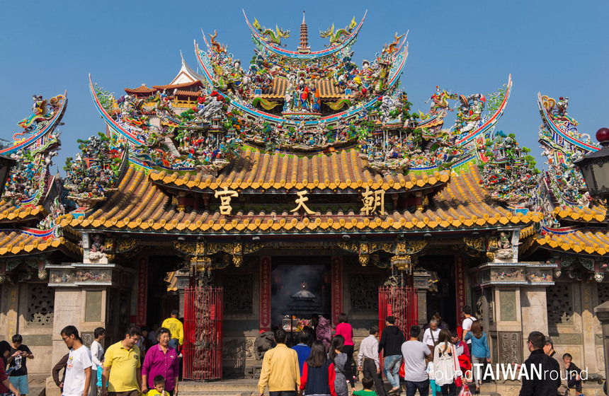 Beigang Chaotian Temple The Most IncenseChoked Mazu Temple Round